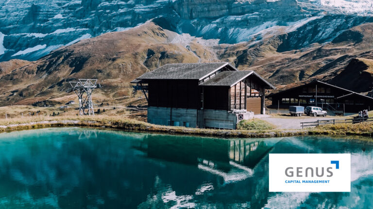 image of a lake and cottage