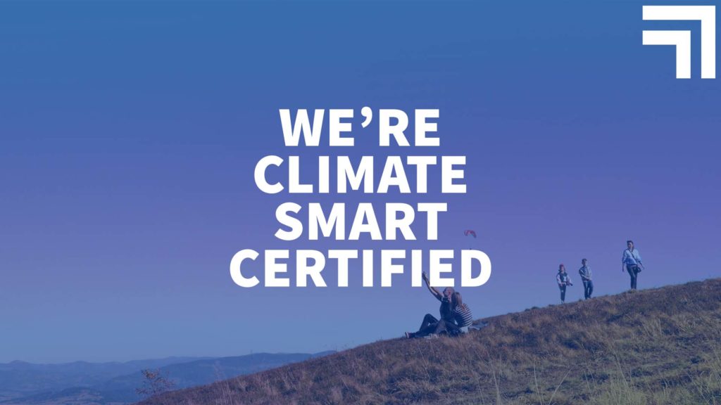 We're Climate Smart Certified
