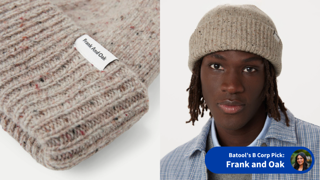 Batool's B Corp Pick: Frank and Oak